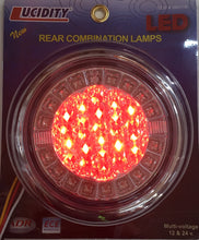 Lucidity Round LED Stop/Tail/Indicator Combination Lamp - Each